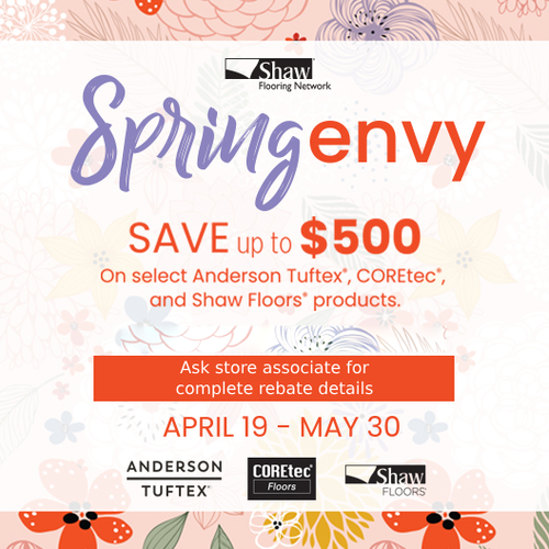 Shaw-Spring-Envy-Promotional-Sale